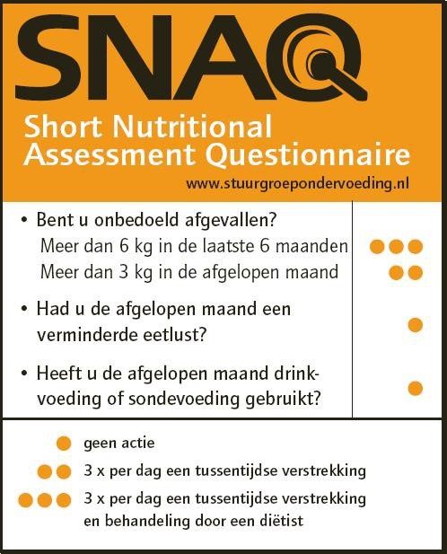 SNAQ Stuurgroep ondervoeding