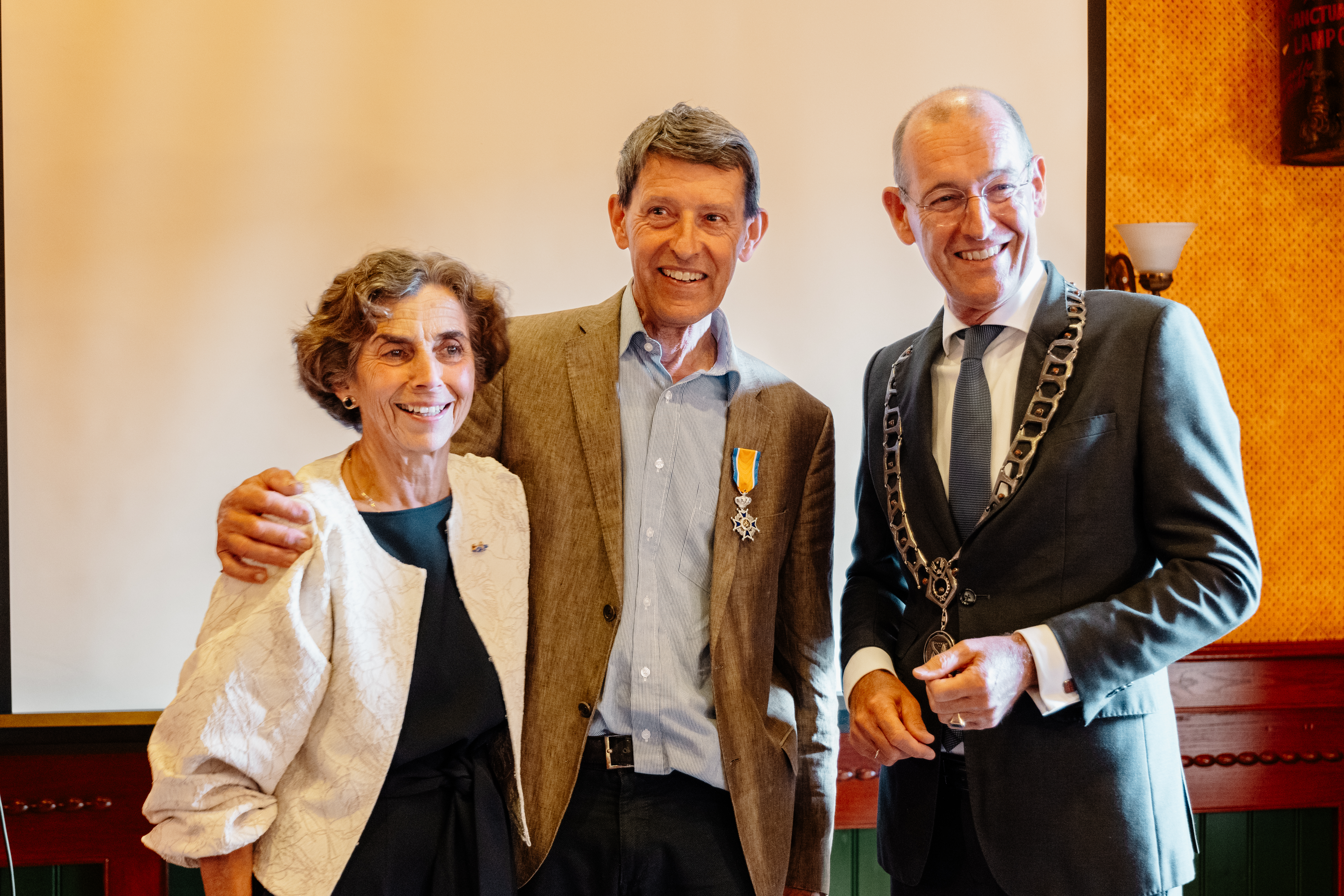 Huldiging Hein Moens